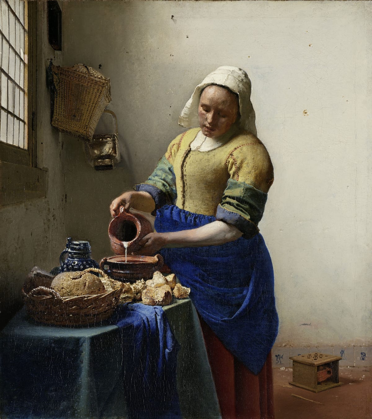 Johannes Vermeer, The Milkmaid, c. 1660. Rijksmuseum, Amsterdam.